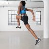 New Balance Women's Seamless MID Impact Heather Keyhole Sport Bra with Removable Pads - Image 5