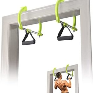 Newan Pull Up Bar for Doorway,Portable Chin Up Bar ,Smart Clamp with Adjustable Width Locking,Fitness Pullup Bar for Home Gym Exercise(Max Support for 330 lbs)