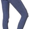 HUE Women's Ripped Knee Denim Leggings - Image 2