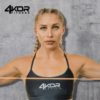 4KOR Fitness 41” Resistance Loop Band - Pair of 2 Orange Bands (5 to 15 Pounds - 0.25 inches Wide) for Mobility, Yoga, Physical Therapy, Home or Gym Workouts and More - Image 7