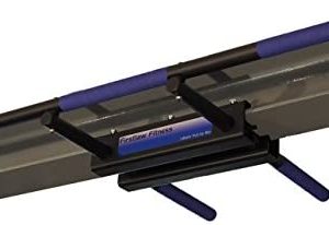Firstlaw Fitness - 600 LBS Weight Limit - I-Beam Pull Up Bar - Straight Long Bar Grip Tape Made in The USA!