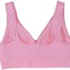 Cabales Women's Pull On Style Seamless Comfortable Wire-Free Yoga Bra with Removable Pads - Image 3
