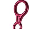 MengK 35KN Rescue Figure 8 Descender Outdoor O-Ring Hook Rappel Device for Rappelling Belaying Rock Climbing - Image 3