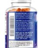 Sugar Free Sleep Gummies - Extra Strength 6mg Melatonin, Natural Sleeping Gummy for Adults and Kids, Vegan, Non-GMO, Sleep Vitamin Support Supplement - 120 Gummies - Image 4