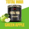 REDCON1 Total War Preworkout, Green Apple - Beta Alanine + Citrulline Malate Pre Workout Powder with Taurine & 320 mg of Caffeine SVG - Vegan & Keto Friendly Workout Supplement (30 Servings) - Image 3