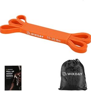 WIKDAY Resistance Bands, Pull Up Bands, Workout Bands for Exercise, Thick Heavy Resistance Bands, Elastic Bands for Body Stretching, Crossfit Training at Home/Gym for Men & Women