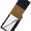LaserGram Mini Notepad, Aerial Silks, Personalized Engraving Included (Black with Silver) - Image 5