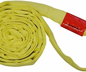 3' Endless Sling Polyester Round Lift Sling Yellow 9000LBS Vertical