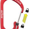Nite Ize CSLA234-A1-R6 SlideLock Carabiner Aluminum Key Accessory, Assorted - Image 3