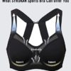 SYROKAN High Impact Sports Bras for Women High Support Underwire Racerback Adjustable Straps Bounce Control Running Workout - Image 5