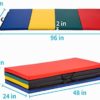 BMS 4x8x2 Gymnastics Mats for Gymnastics 4 Pannel Foldding Lightweight Gym Mats for Home Gymnastics Equipment Exercise Mat Tumbling Mats for Gymnastics Panel Mat - Image 7