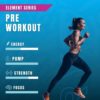Ryse Element Series Pre-Workout | Everyday Pre-Workout | Beta Alanine, NO3-T Nitrates | 200mg Caffeine | 25 Servings (Blue Raspberry Ring Pop) - Image 2