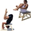 Meanwood Nap | Yoga and Fitness Bench | Inversion Bench | Yoga Chair | Yoga Stool | in Wood | Easy and Safe reversals - Image 9