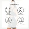 LURI - High Waisted Compression Shorts | High Waist Biker Shorts | Stretchy Fabric | Tummy Shaping Effects | Comfortable Fit - Image 3