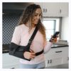 BraceAbility Shoulder Abduction Sling Immobilizer - Rotator Cuff Tear Support Brace with Pillow, Stress Ball, Wedge for Dislocated or Broken Arm Pain Relief, Post-Surgery Recovery, Subluxation (XL) - Image 6