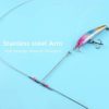 Scotank Fishing Leaders, Fish Line Stainless Steel Wire with Swivels Snap Connect Fishing Gear and Equipment Tackle Kit, for Lures Bait Rig Or Hooks, Fishing Gift - Image 5