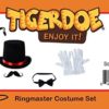 Tigerdoe Ringmaster Costume Accessories - Ringmaster Hat - 5 Accessories - Circus Party Supplies Black - Image 7