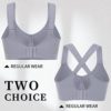 ZeroBound Women's Sports Bras High Impact Full Coverage Underwire Workout Bra Back Adjustable Straps Plus Size Bra - Image 4