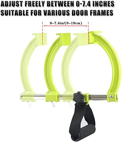 Newan Pull Up Bar for Doorway,Portable Chin Up Bar ,Smart Clamp with Adjustable Width Locking,Fitness Pullup Bar for Home Gym Exercise(Max Support for 330 lbs) - Image 5