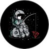 TRX Fishing,Tron Coin Digital Asset Token Blockchain Crypto PopSockets Swappable PopGrip - Image 3