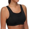 Wingslove Women's Full Coverage High Impact Wirefree Workout Non Padded Sports Bra Bounce Control - Image 5