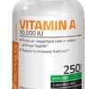 Bronson Vitamin A 10,000 IU Premium Non-GMO Formula Supports Healthy Vision & Immune System and Healthy Growth & Reproduction, 250 Softgels - Image 5