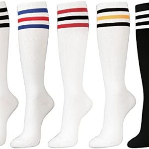 STYLEGAGA Women's Casual Knee High Socks