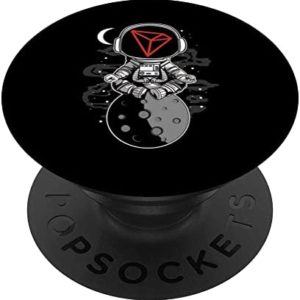 TRX Spacesuit, Tron Coin Future Crypto Token Asset PopSockets Swappable PopGrip