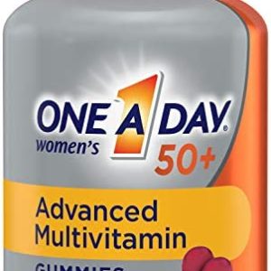 One A Day Women’s 50+ Gummies Advanced Multivitamin with Brain Support, Super 8 B vitamin complex, 110 Count