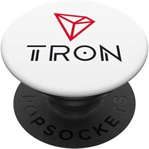 TRON Red TRX Cryptocurrency Artwork