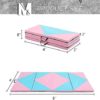 PanAme Gymnastics Folding Exercise Mats, Gymnastics Tumbling Mats, Fitness Tumbling Mats Exercise Aerobics Mats Stretching Fitness for MMA, Yoga, Home Gym Fitness - Image 7