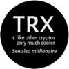 TRX Definition, Tron Coin Crypto Blockchain Millionaire PopSockets Swappable PopGrip - Image 3