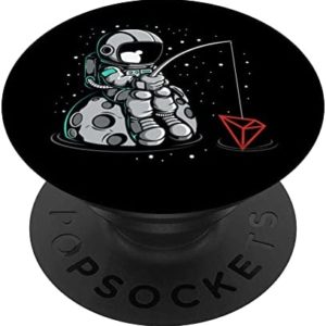 TRX Fishing,Tron Coin Digital Asset Token Blockchain Crypto PopSockets Swappable PopGrip