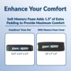 KneeRover Memory Pad - Knee Scooter Knee Pad Cover Featuring Comfortable Memory Foam - Image 2