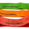 MYOKORE Resistance Bands with Functional Sleeve | Resistance Exercise Booty Bands for Hips and Glutes | Includes Protective Sleeve to Prevent Hair Pull and Roll ups | Perfect for Women and Men - Image 6