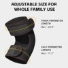 Rilextec Heated Knee Massager, Vibration Knee Braces for Knee Pain Relief, Electric Knee Massager with Heating Pad for Pain and Pressure Relief, Arthritis Therapy for Men Women - Image 5