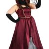 Plus Size Women's Bearded Lady Circus Costume - Image 2