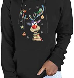 Womens Casual Crew Neck Drawstring Gradient Color Long Sleeve Stand Collar Fall Tops for Women