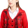 Women's lace Steampunk Jacket,Medieval Pirate Renaissance Goth Costume,Retro Victorian Vampire Tailcoat Vintage Frock Coat - Image 4