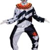 Scary Clown Deluxe Men Costume Set for Halloween Dress Up Party, Role Play and Carnival Cosplay - Image 4