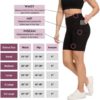 SATINA High Waisted Black Biker Shorts for Women - with & Without Pockets - 5'' and 8'' Inseam - Image 5