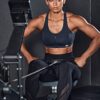 Yvette Zip Front Sports Bra - High Impact Sports Bras for Women Plus Size Workout Fitness Running - Image 8