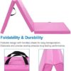 Debonla Folding Gymnastics Exercise Mat 2" Thick, Tri-Fold Folding Exercise Mats 6' x 2' with Carrying Handles, Tumbling Mat for Gymnastics and Home Gym Protective Flooring - Image 6
