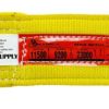 DD Sling (USA Made). Many Sizes in Listing! 4" x 20', 2 Ply Twisted Eye, Nylon Lifting Slings, Eye & Eye, Heavy Duty (900 webbing), 11,500 lbs Vertical, 9,200 Choker, 23,000 Basket Capacity (4" x 20') - Image 2
