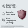 Vital Proteins Collagen Gummies, 2.5g of Clinically-Tested Collagen for Hair, Skin, Nails & Wrinkles, 120 ct, 30-Day Supply, Grape Flavor - Image 3