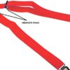 Suspenders - Adjustable Suspenders w/Braces - Y-Back Elastic by CoverYourHair - Image 4