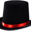 Tigerdoe Ringmaster Costume Accessories - Ringmaster Hat - 5 Accessories - Circus Party Supplies Black - Image 3