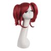 MapofBeauty 16 Inch/40cm Lolita Sweet and Lovely Straight Anime Cosplay Wigs (Red) - Image 2