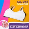 Popular Girls Padded Training Bra Pack – Crop Cami Training Bras for Girls. Seamless Bra Design with Removable Padding - Image 5