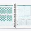 ESAN Fitness Journal for Women & Men - Nutrition Daily Planner, Workout Tracker, Weight Loss Log for 12 Weeks, Hardbound Home Notebook with Body Tape Measure - Image 5